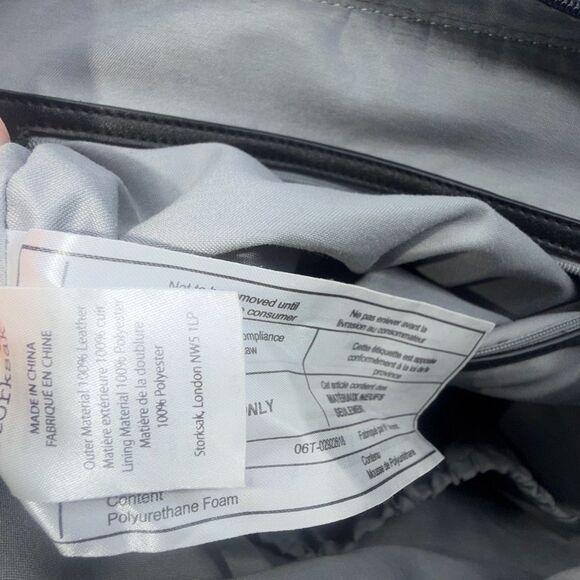 STORKSAK Black Leather St James Convertible Bag - Picture 7 of 10